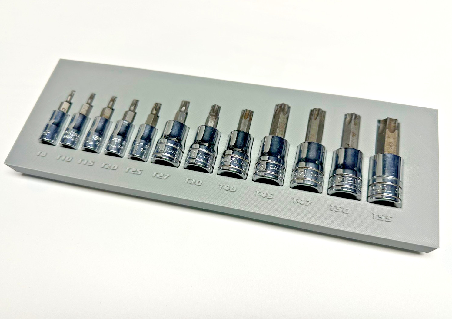 Snap On - 12 PC. Torx Tool Tray - Gridfinity - Read Description -