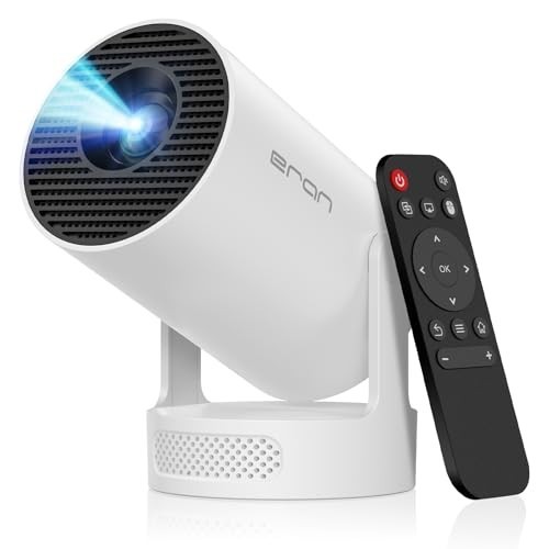 Mini Portable Projector 160 ANSI 720p 4K Support Bluetooth 5.4 WiFi 6 Android