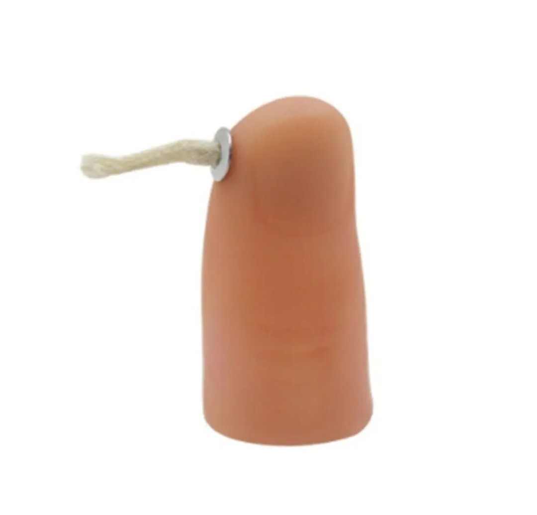 Magic Trick Moving Flame Illusion Rubber Thumb Magician's Prop T15