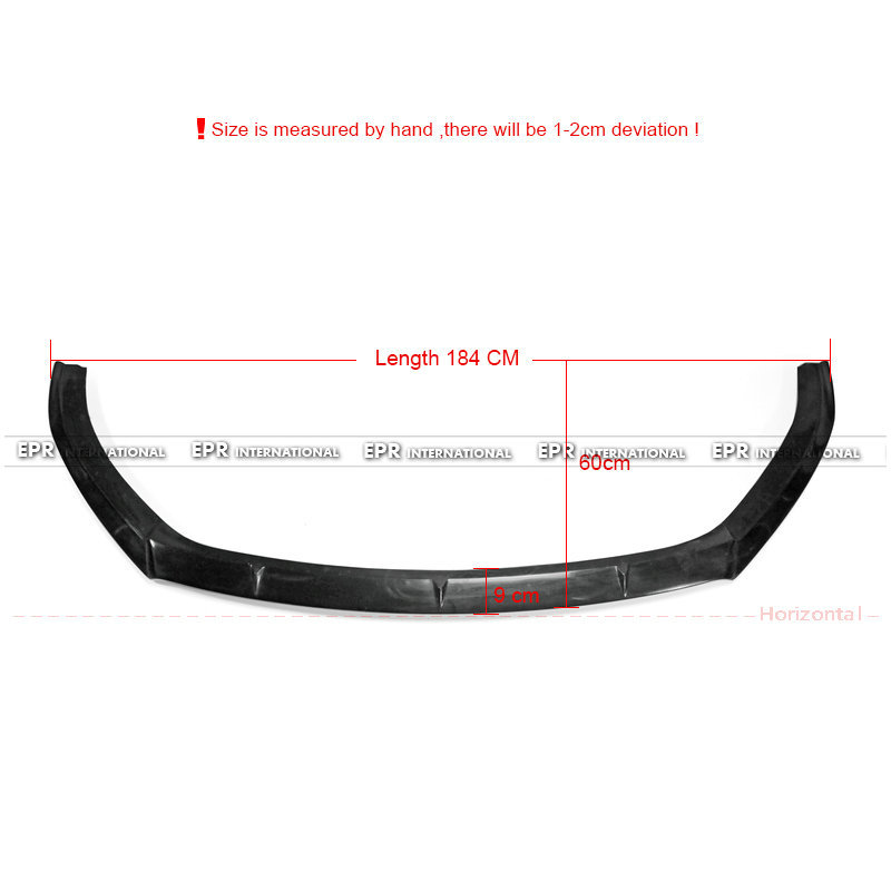 New Front Bumper Lip Chin Spoiler Kits For Hyundai 9th Gen Sonata LF KDM FRP