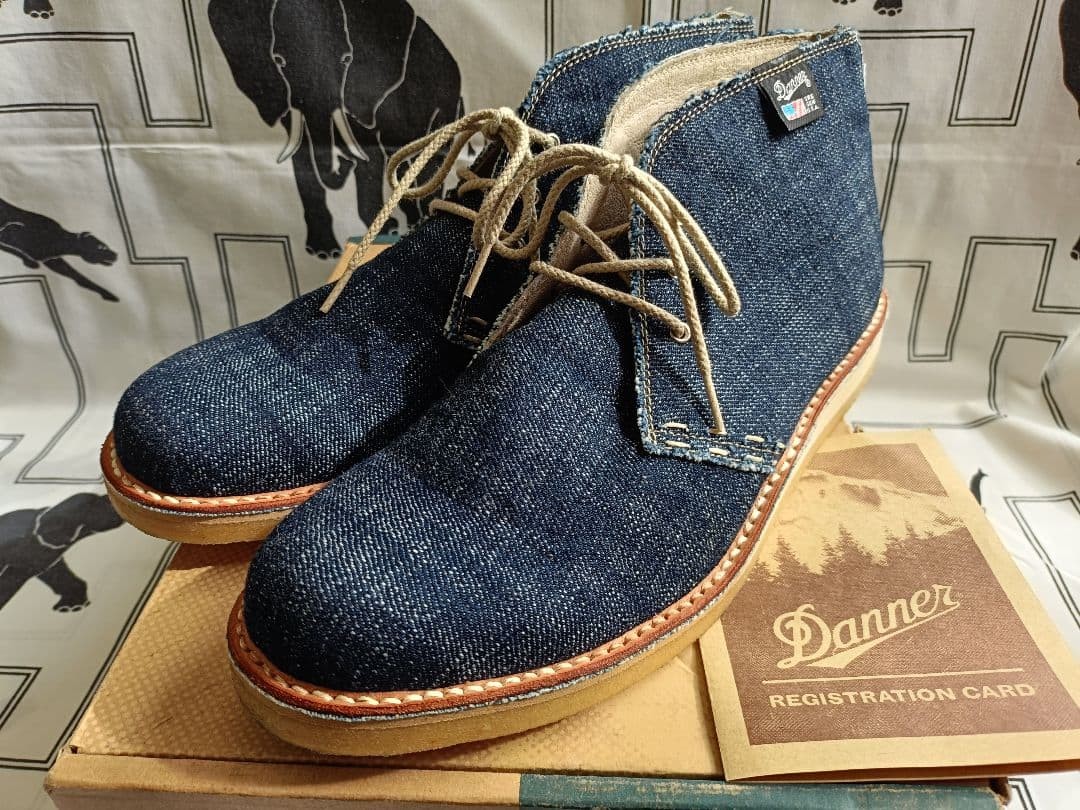 Rare dead stock DANNER DENIM chukka boots