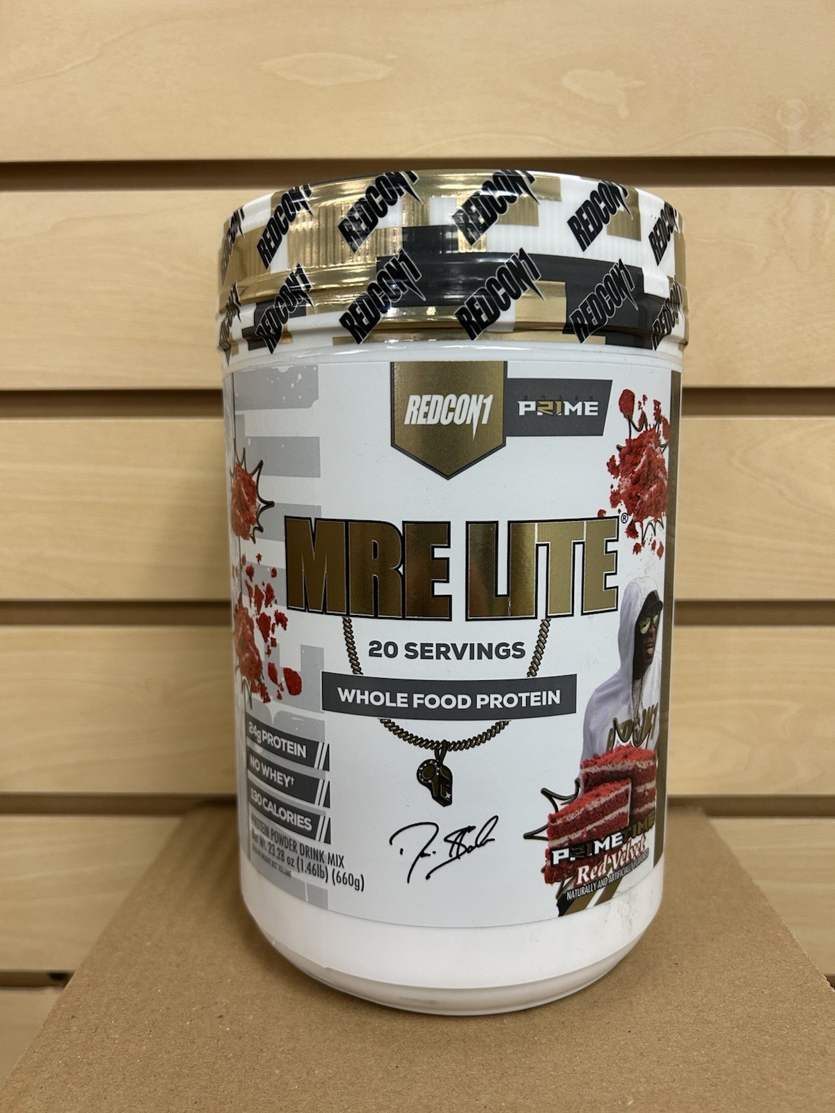 REDCON1 MRE LITE® x Deion Sanders Protein Powder Red Velvet (20 Servings)  NEW