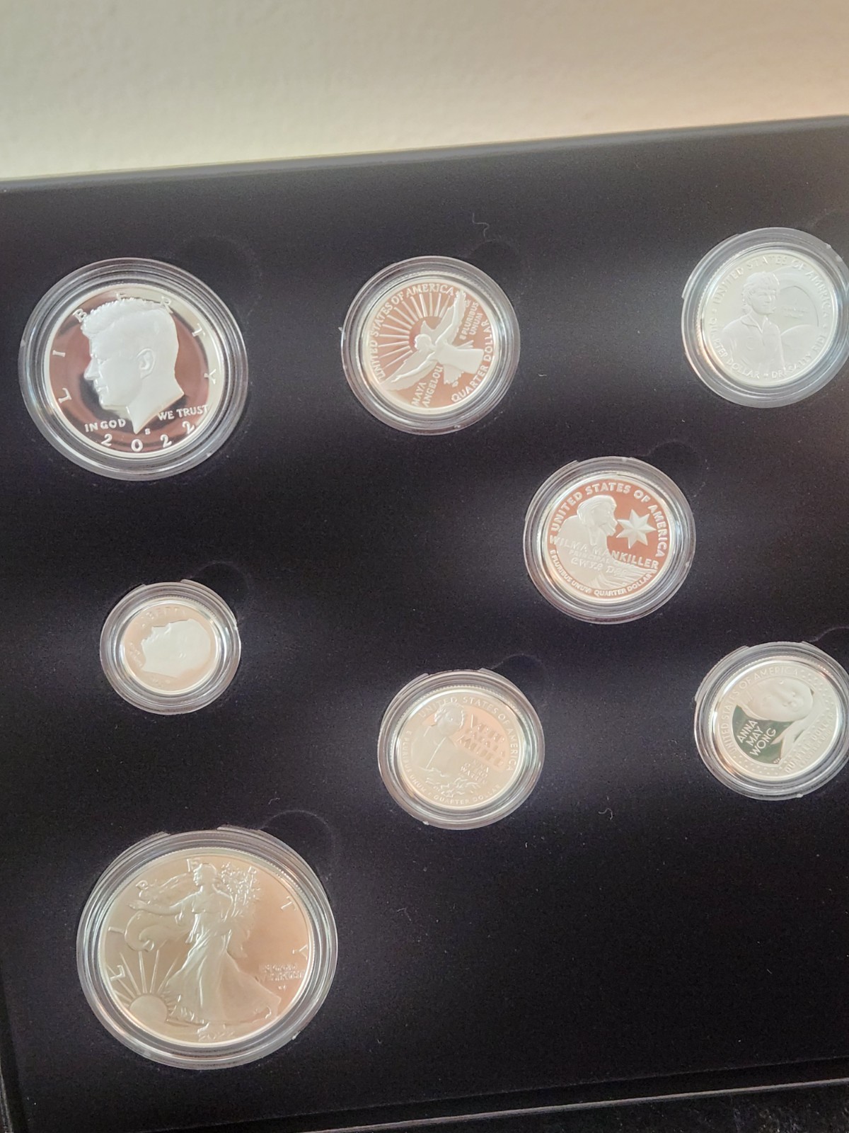 PRISTINE ORIGINAL 2022 PROOF SILVER EAGLE LIMITED EDITION PROOF SET OGP