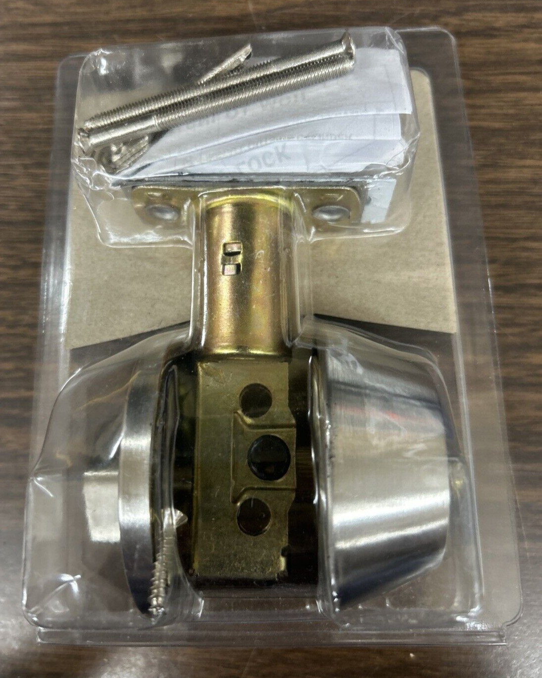 PRO ESSENTIALS Stainless Steel Deadbolt Lock