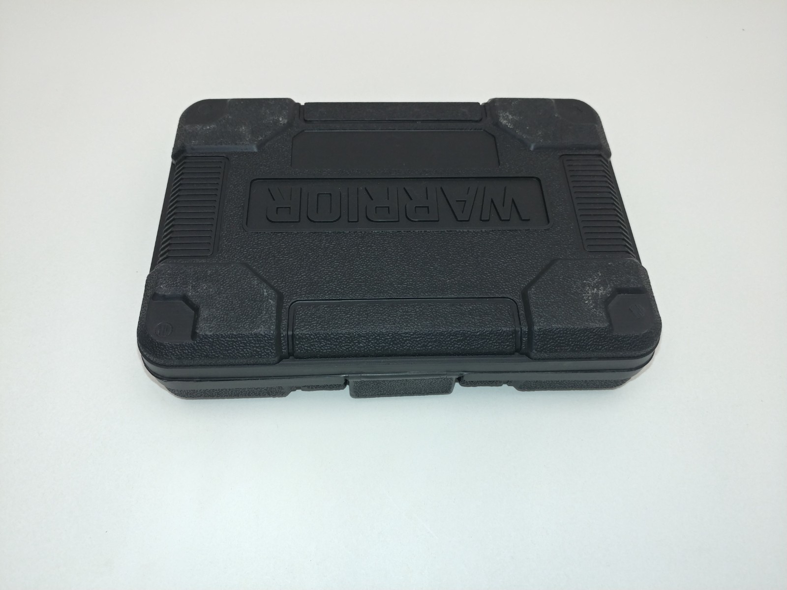 Black Box For 100 1/4" Bit Organizer Plastic Case Box Empty Screwdriver Bits