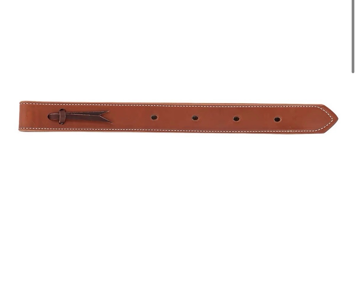 Weaver Leather Stitched And Doubled Western Off Billet Chestnut Breast Collar
