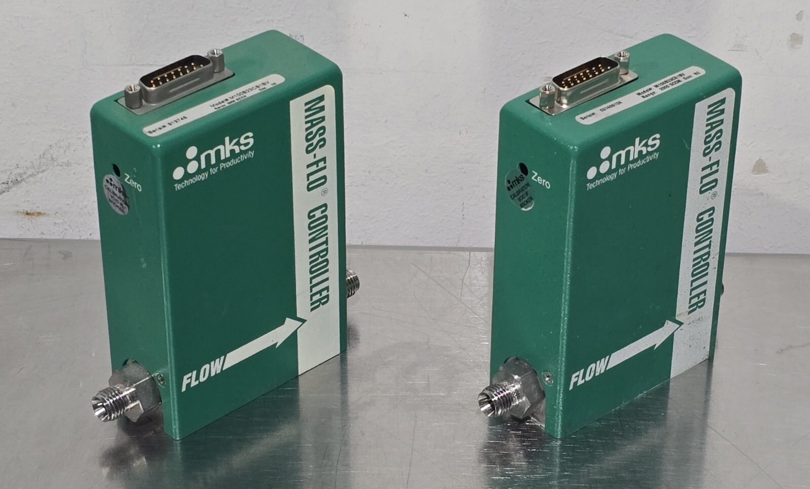 MKS M100B23CS1BV 2000 SCCM N2 Mass-Flo Controller