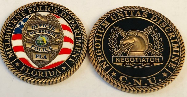 MELBOURNE POLICE COIN