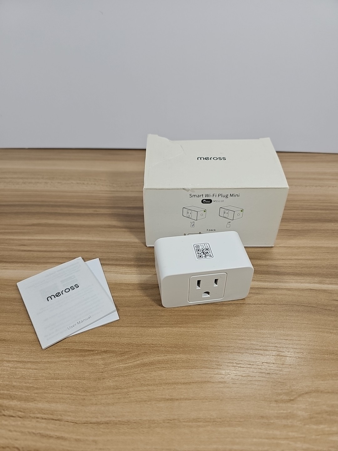 3 Meross Smart Plug WiFi Mini MSS110 Apple HomeKit Alexa Google Assistant White