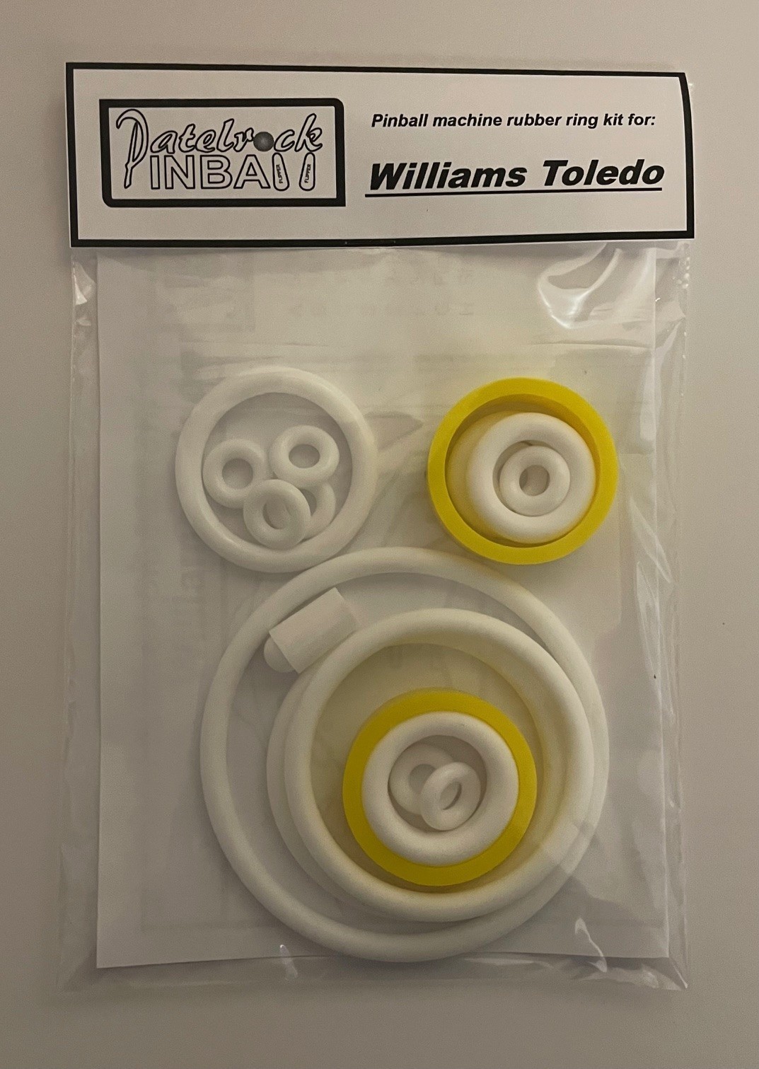 1975 Williams Toledo Pinball Machine Rubber Ring Kit