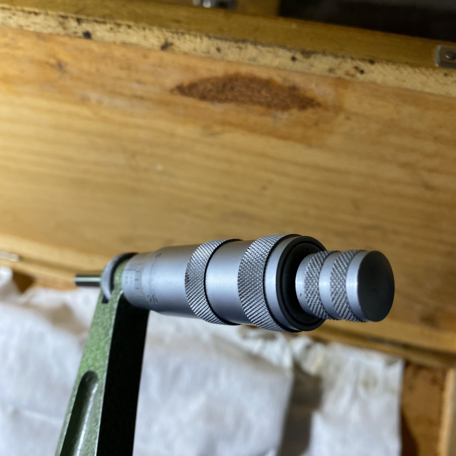 Mauser 7-8” Outside Micrometer With Case