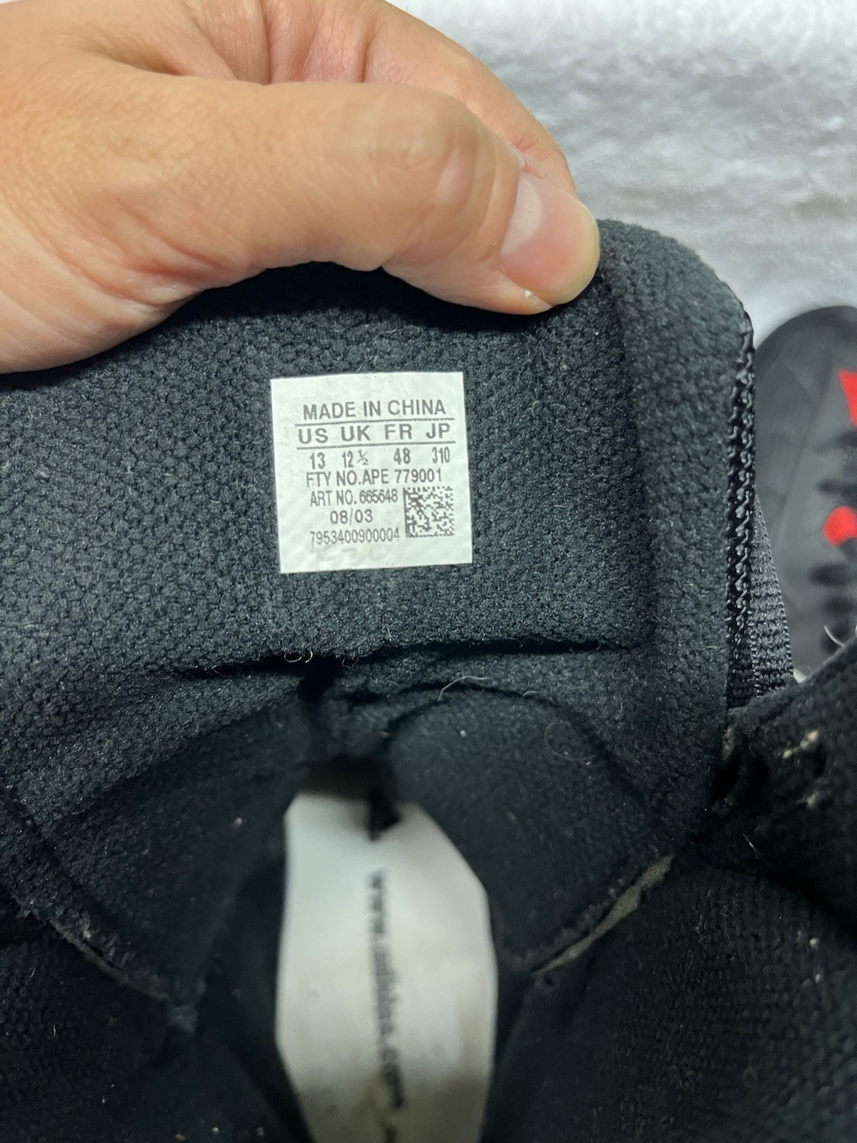 Adidas Tygun Boxing Boots – Black – US 13 / EU 48