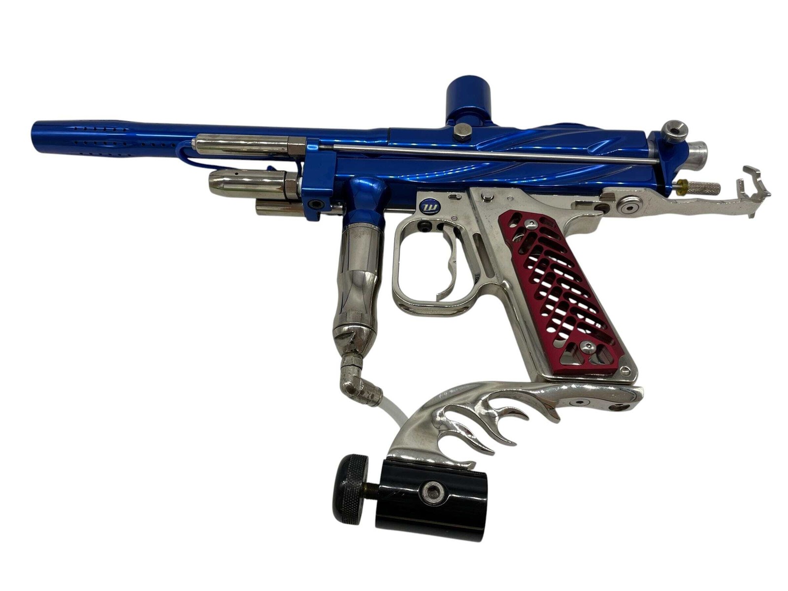 WGP Prostock Blue/Silver Paintball Gun