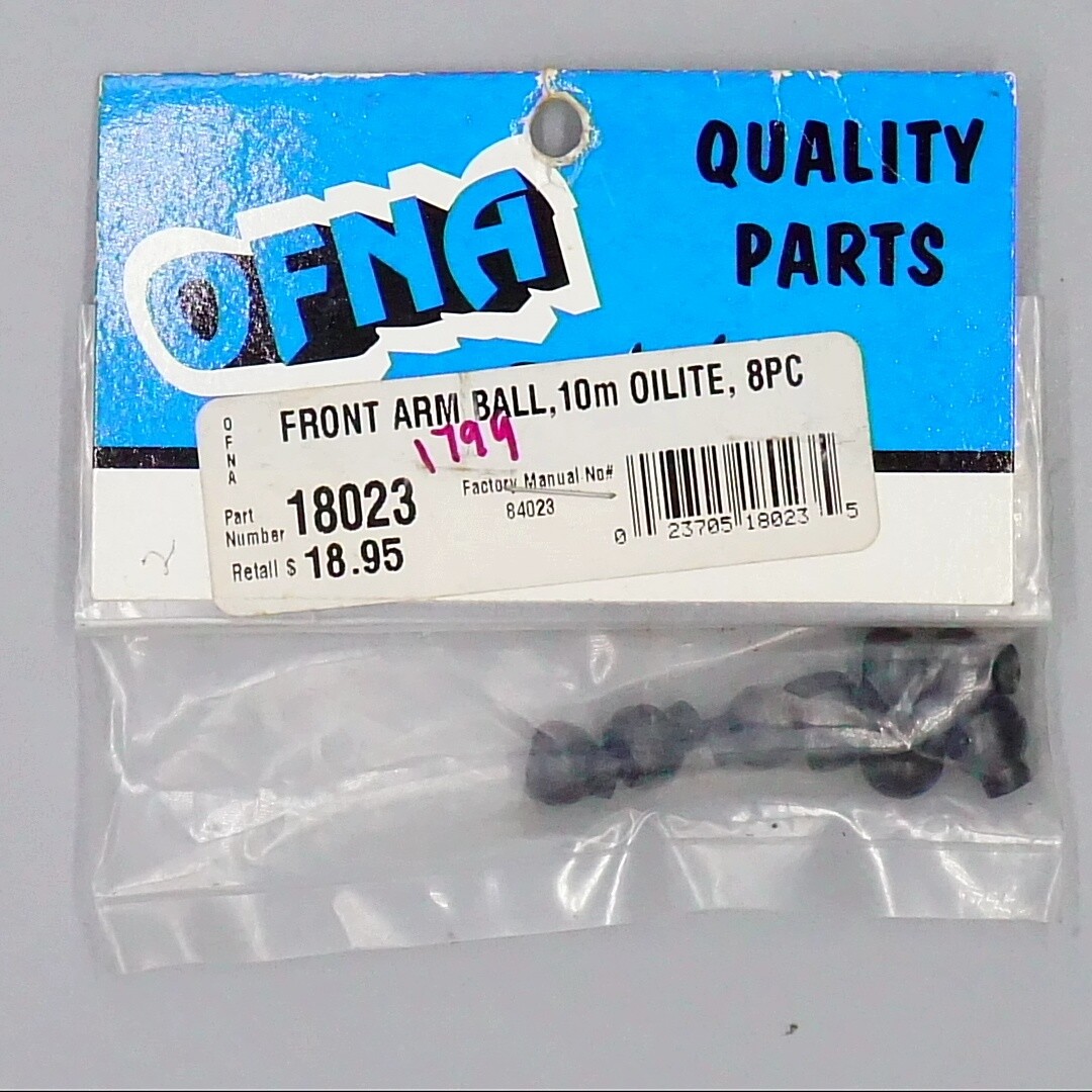OFNA - Front Arm Ball, Oilite, 8 pcs - Model# 18023 Factory # 84023