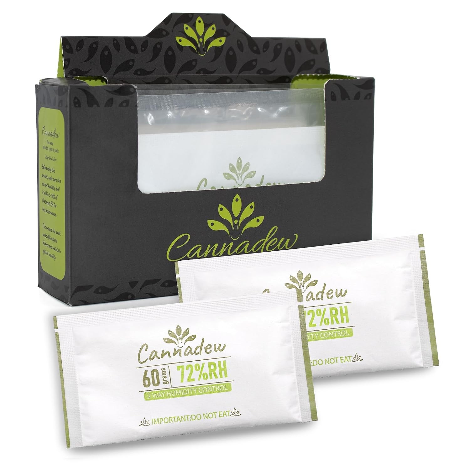 72% RH 60g Desiccant Humidity Control Moisture Absorber Packs 5 Way Control