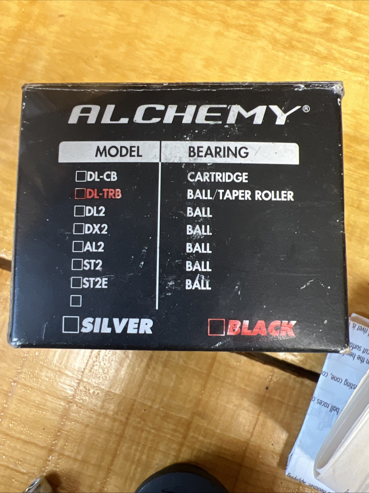 Tioga Alchemy Over Size Head Set For Threadless Steerer Model DL-TRB Black