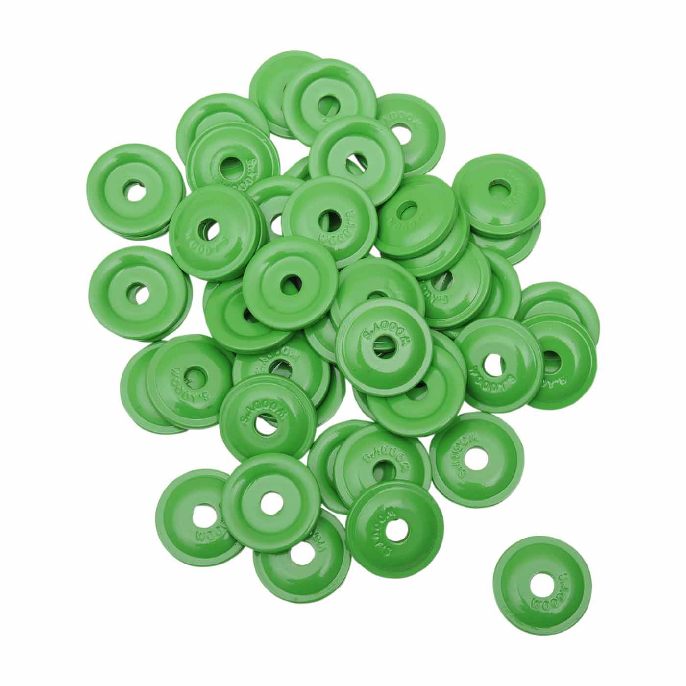 Woodys AWA-3780 Round Digger Support Plate 48/Pk Green