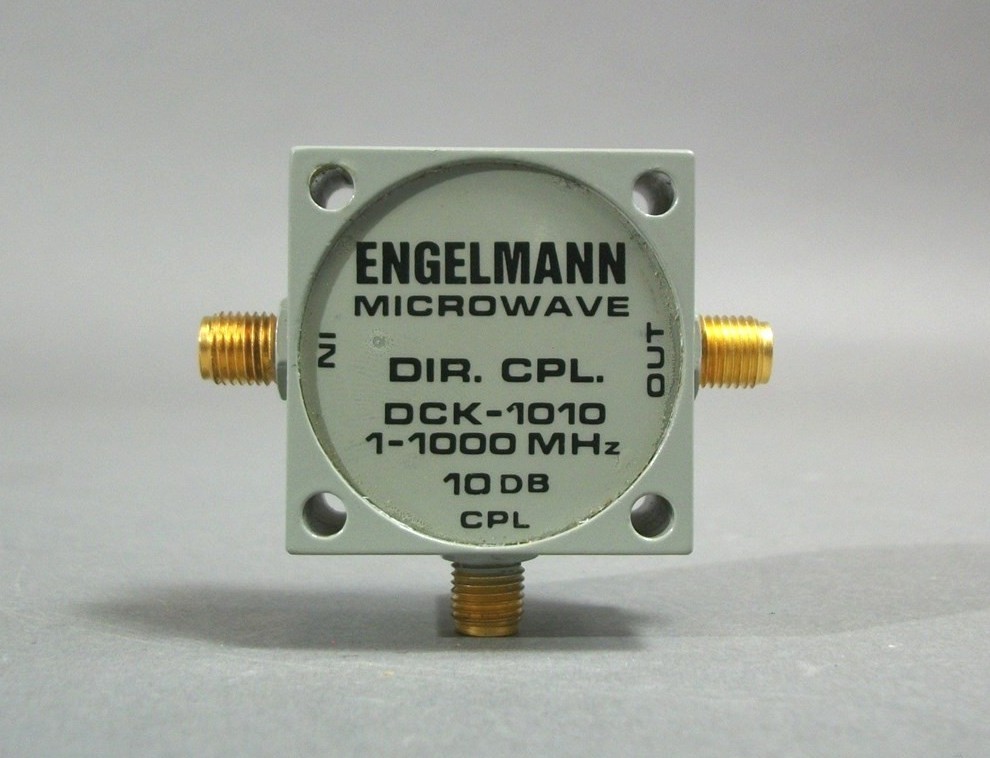 NEW - Engelmann Microwave DCK-1010 Directional Coupler 1-1000 MHz