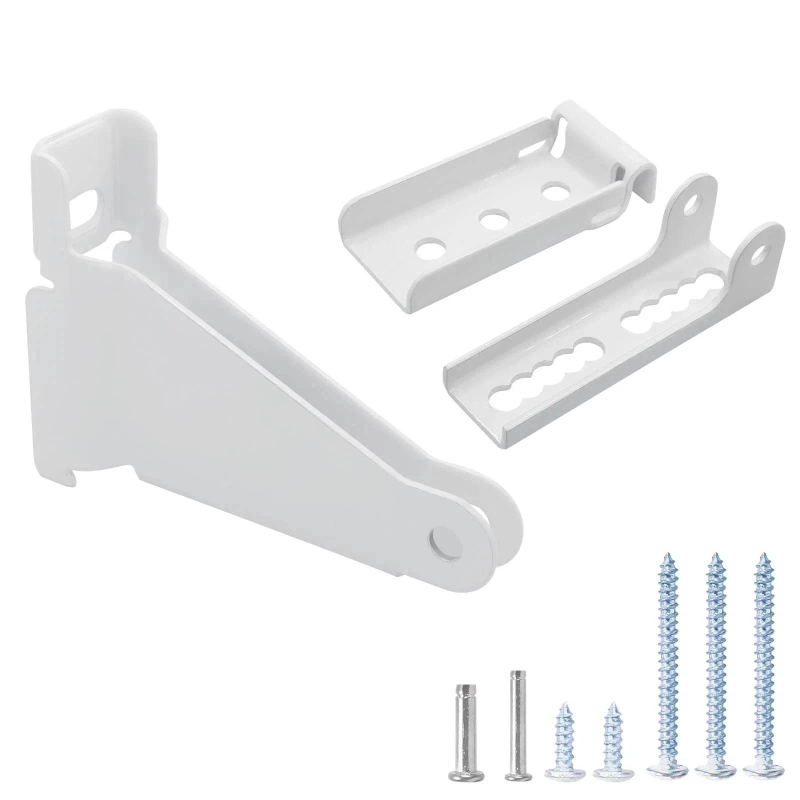 Storm Door Closer Bracket in White Color for Larson Pella Anderson emco Storm...