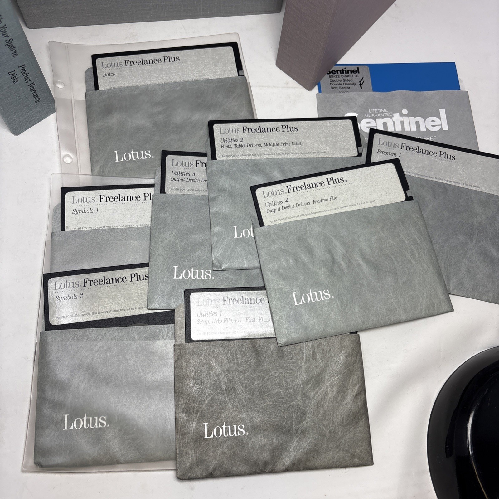 Lotus Freelance Plus 8-Disks Manuals Reference Tutorials Box Complete
