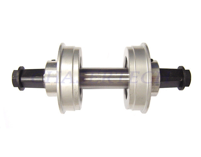 YST BMX American Sealed Bearing Bike Bottom Bracket Single Speed 127mm Silver