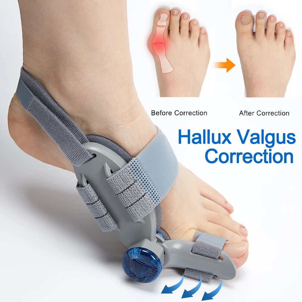 Bunion Fix Toe Valgus Corrector Adjustable Orthopedic Splints for Left and Right