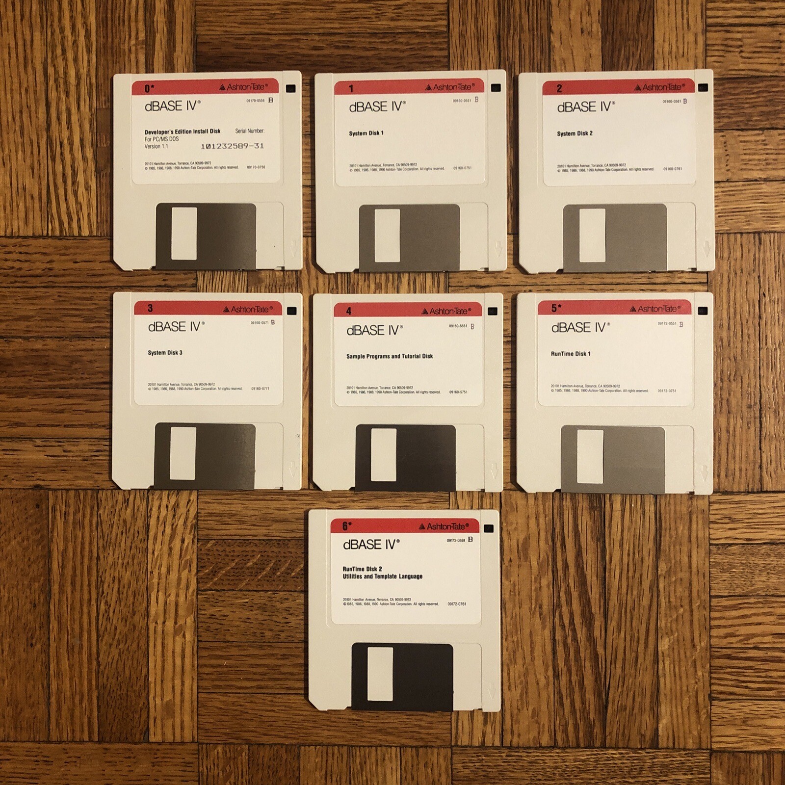 Ashton-Tate dBase IV Developer's Edition Version 1.0 For DOS - Open Box