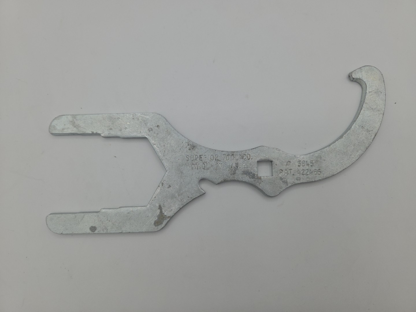 Superior Tool Co #3845 Sink Drain Wrench Made in USA Plumber Wrench