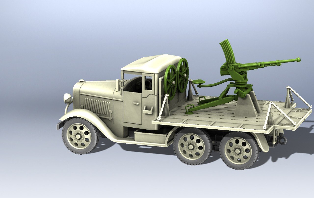 IJA_Imperial Japanese Army_Tanks_Vehicles_Wargame3D_28MM 1/56_Unpainted