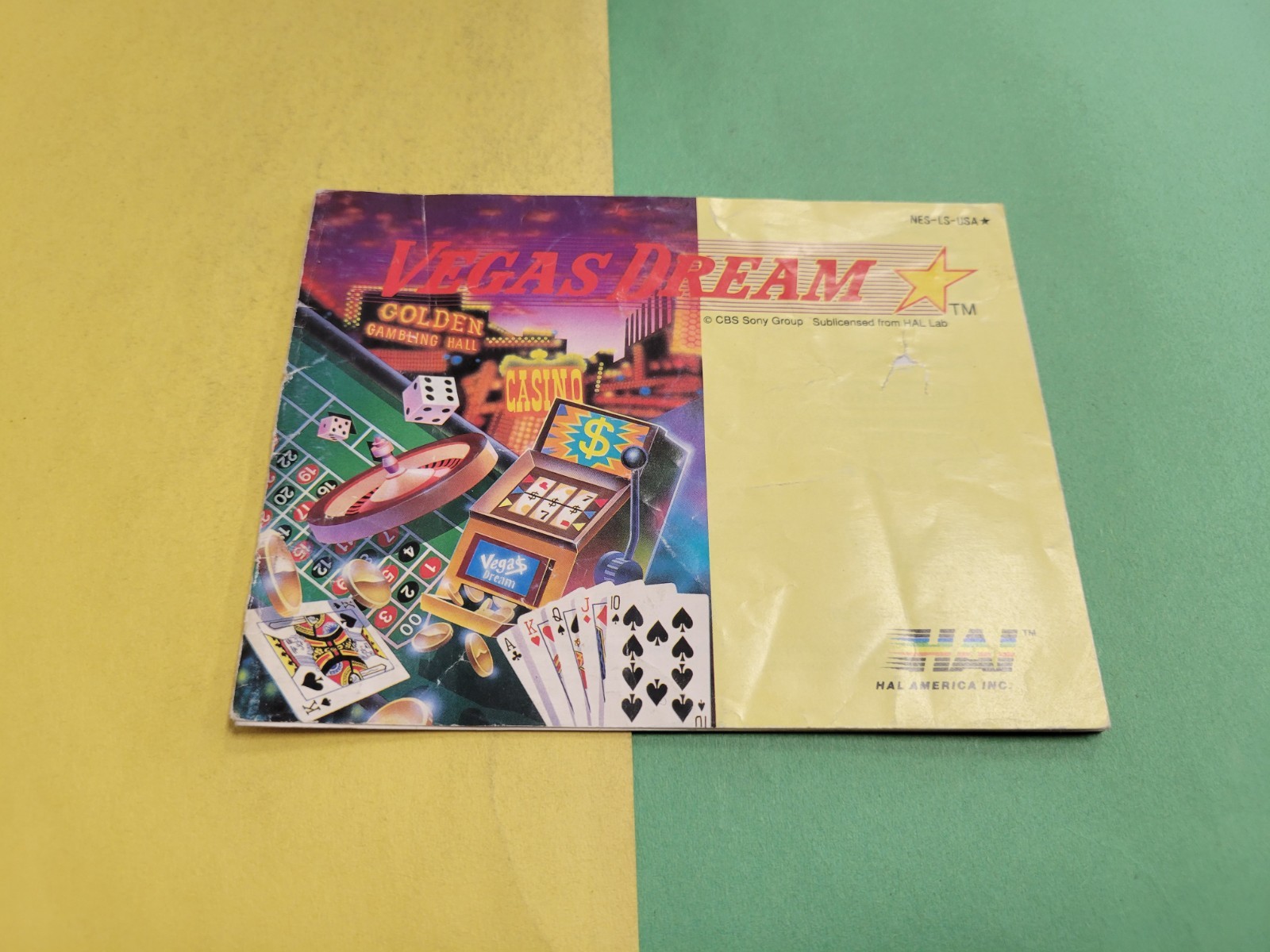 vegas dream nes Manual