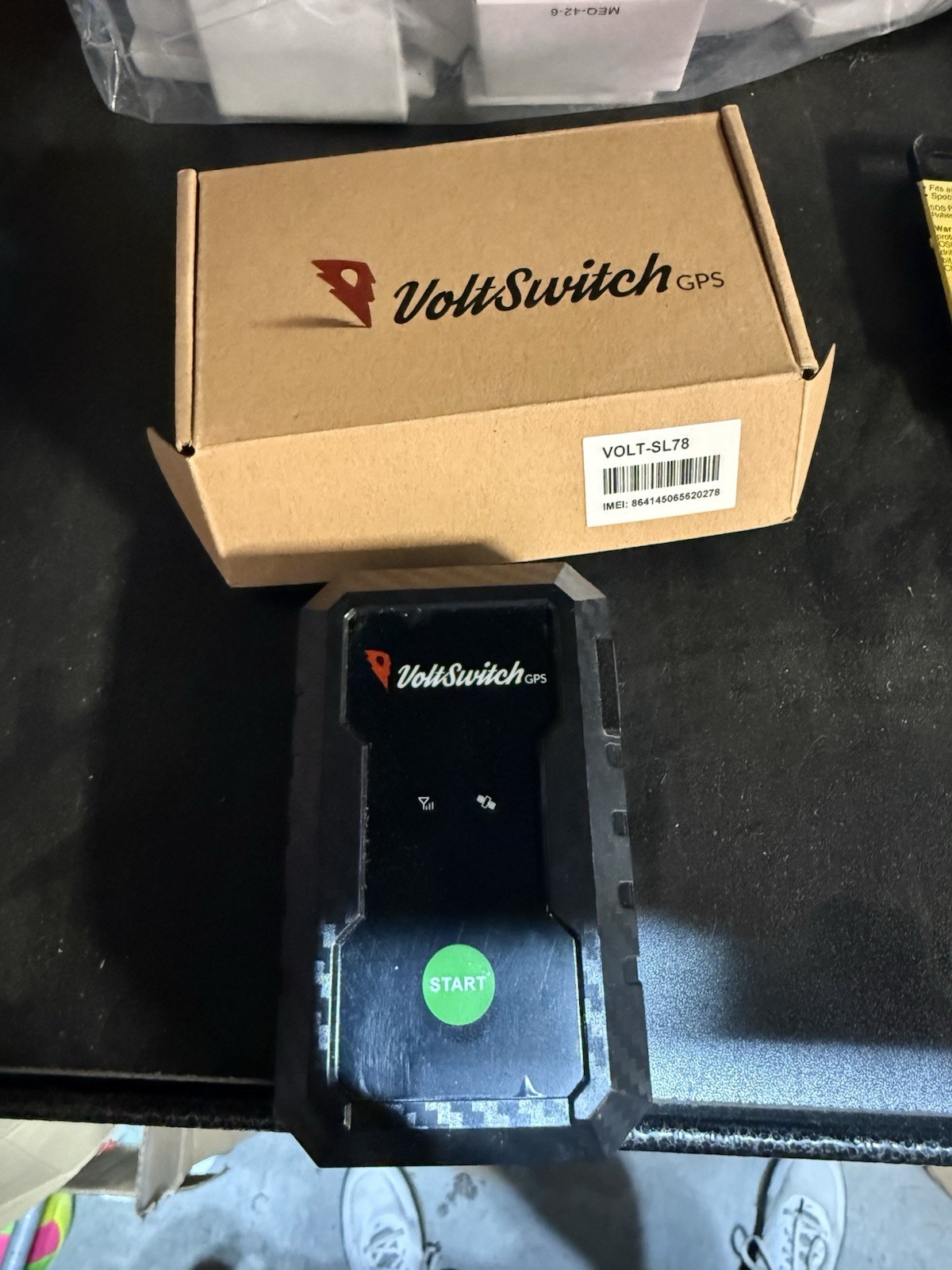 VoltSwitch GPS VOLT-SL78 Vehicle GPS Tracker For Parts/Repair READ