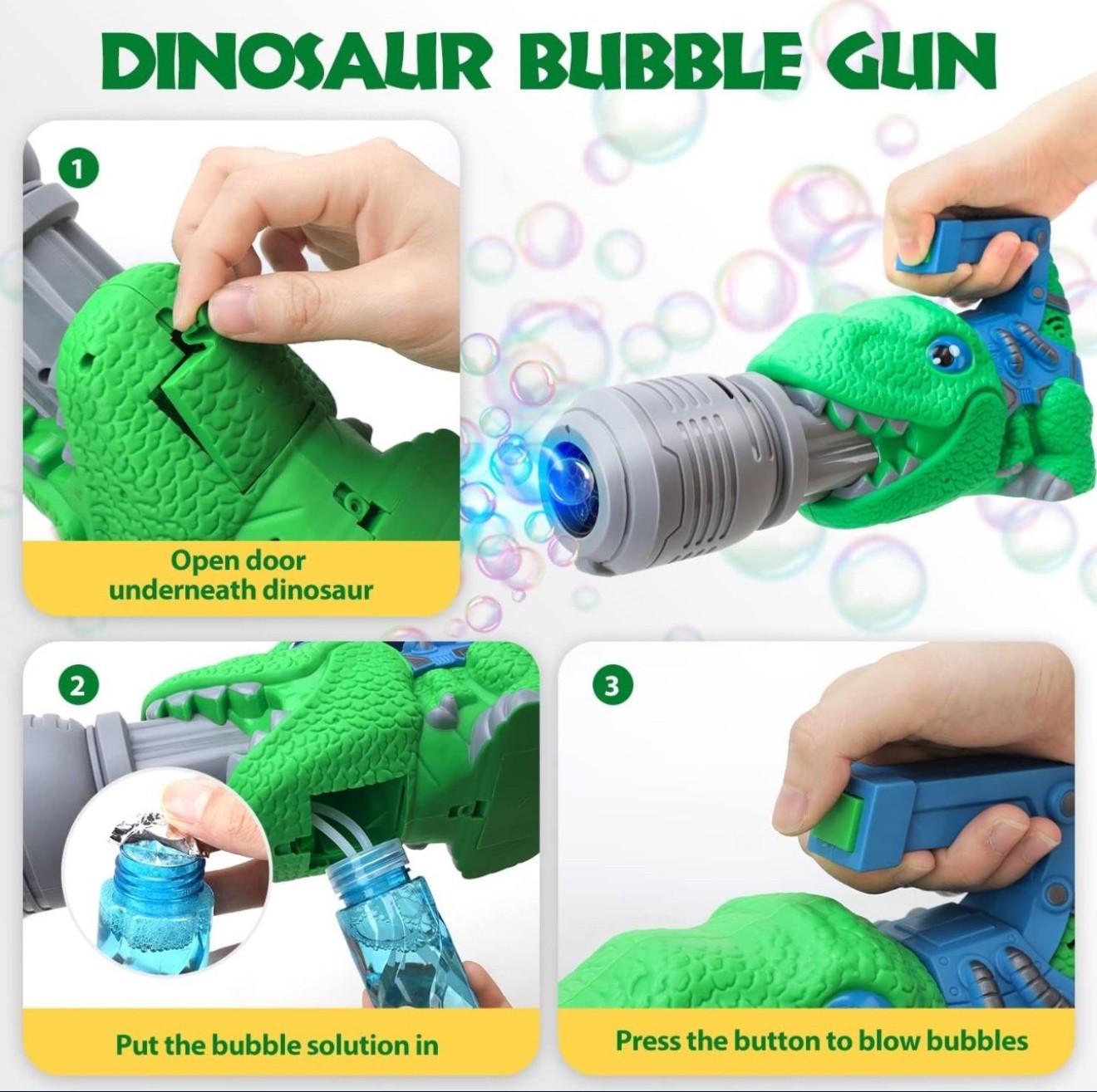 Bubble Gun machine toy