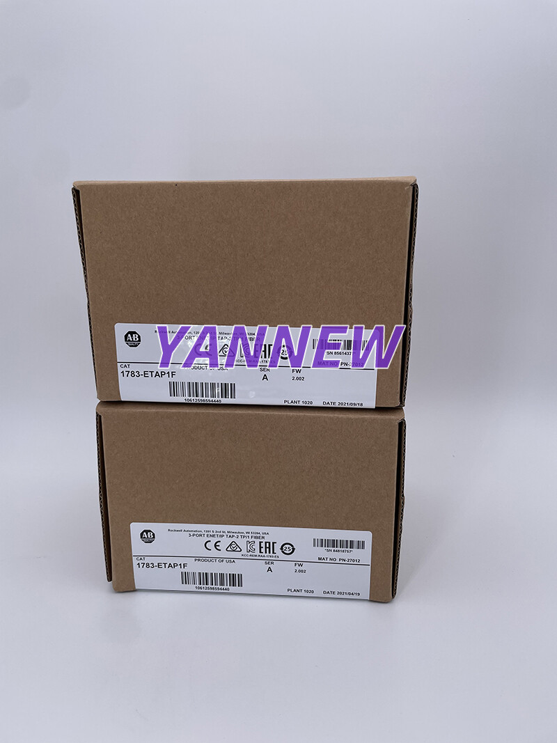 New Factory Sealed Allen-Bradley 1783-ETAP1F SER A 3-Port Ethernet/IP Tap US