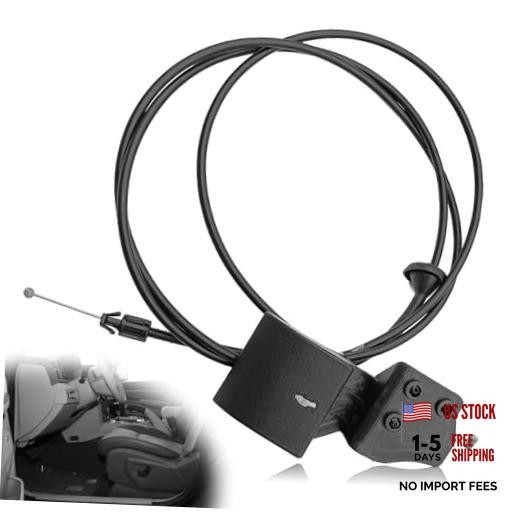 Hood Release Cable with Handle Compatible with 2005-2010 Jeep Grand Cherokee