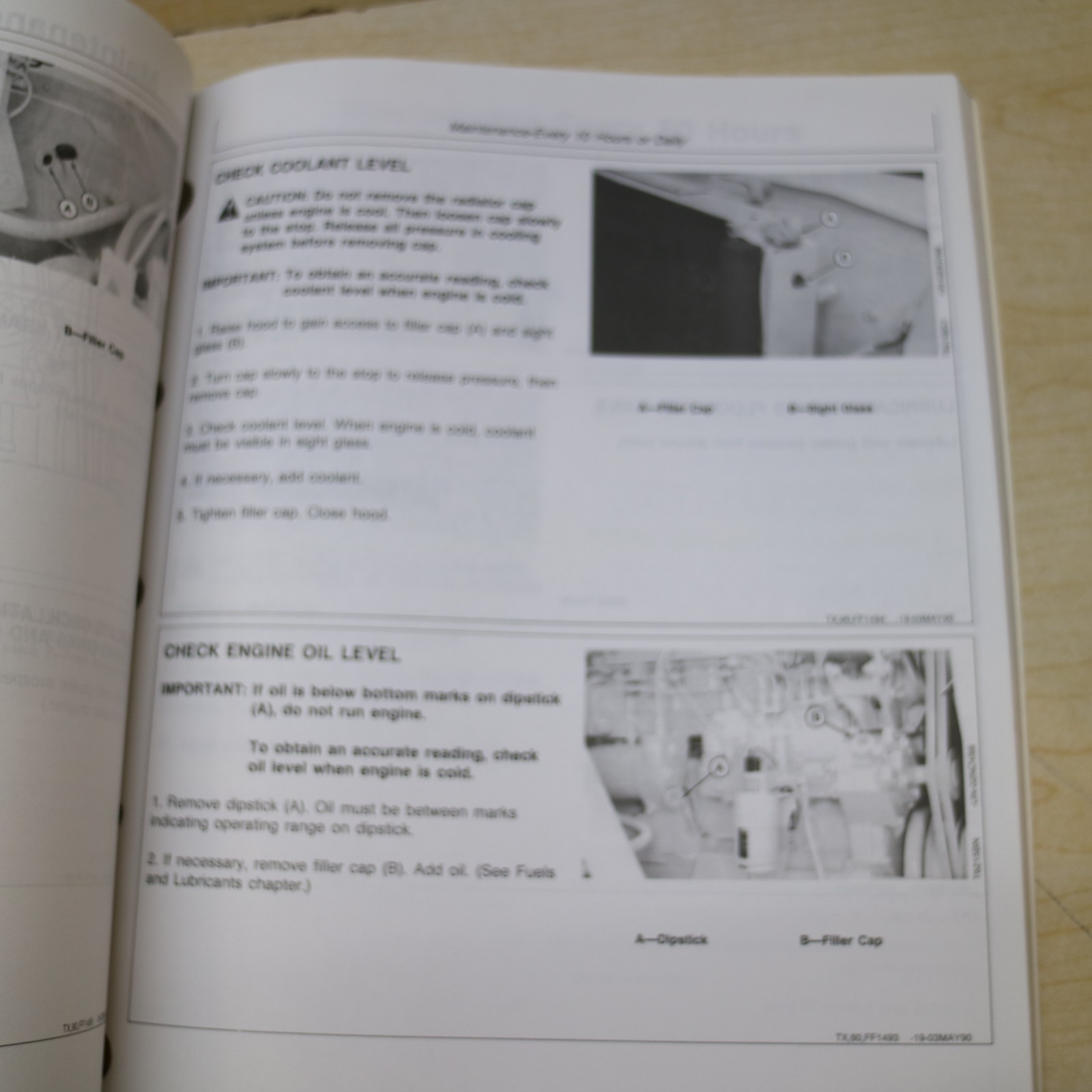 JOHN DEERE 762B PAN SCRAPER Owner Operation Maintenance Manual guide operator