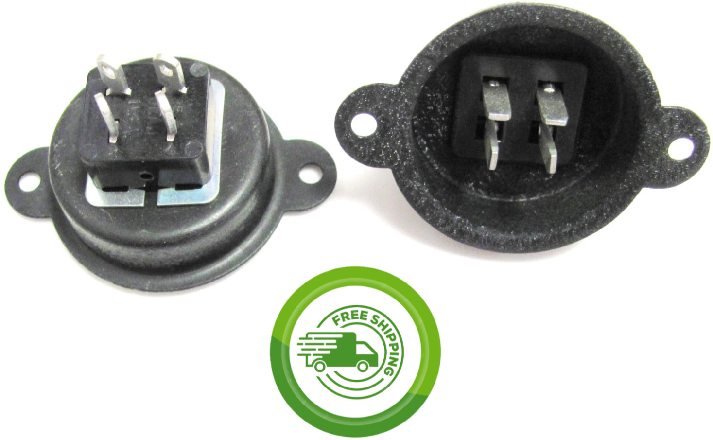 1x Beau P-3304-RP, 4 Position 10A Plug Recessed Plate Cinch P-304-RP - FREE SHIP