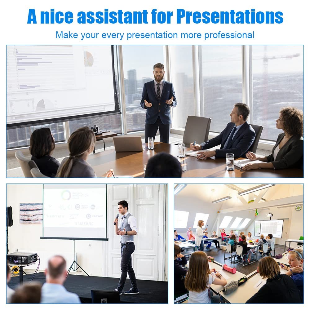 Presentation Clicker Wireless Presenter Remote Clicker for PowerPoint Present...
