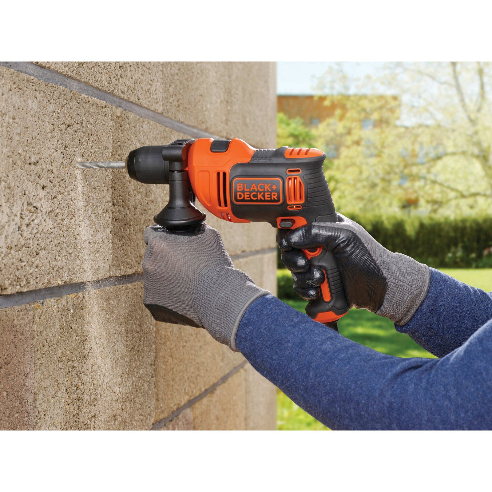 BLACK+DECKER 6.5 Amp 1/2 in. Hammer Drill - BEHD201
