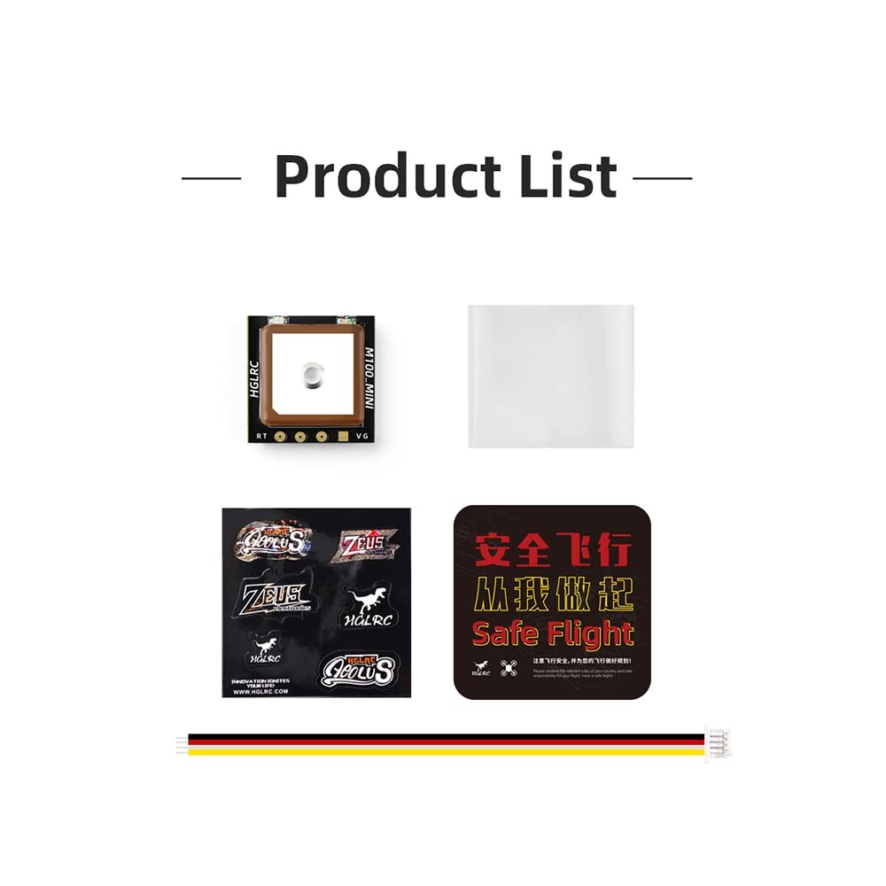 Mini M100 GPS Module for UBLOX 2-7 Inch FPV Racing Drone