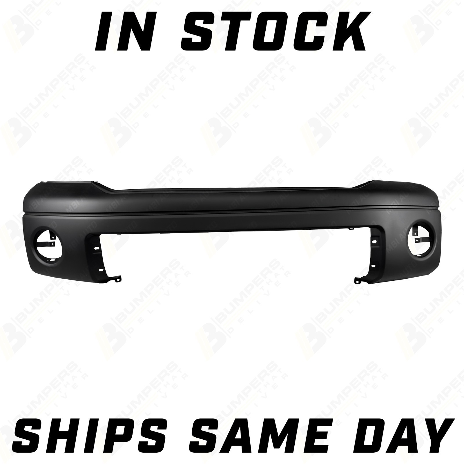 Primered - Front Bumper Cover for 2007-2013 Toyota Tundra Pickup w/o Park Assist