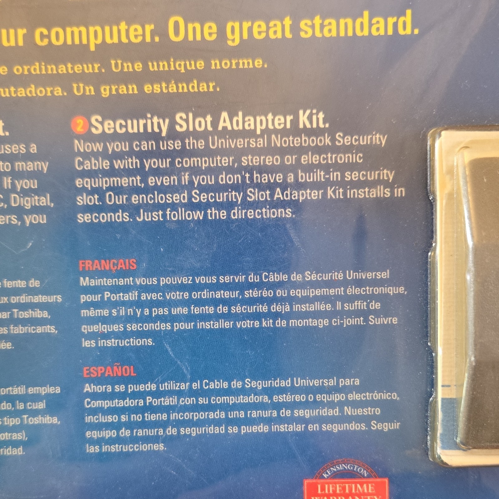 Master Lock 64030 Universal Notebook/Laptop Security Locking Cable w/ Keys