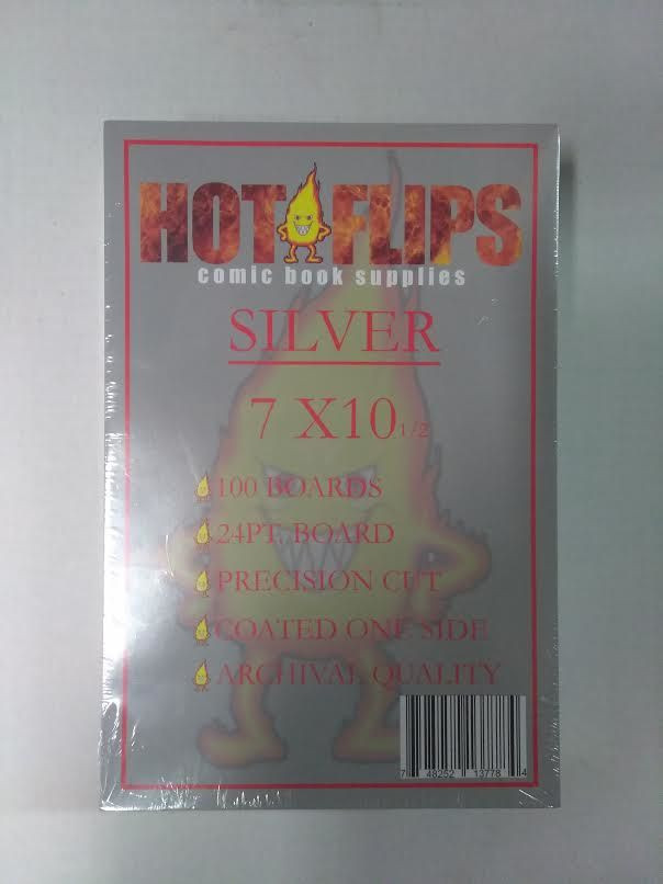1000 10 Packs Full Case COMIC BOOK SILVER AGE BACKING BOARDS