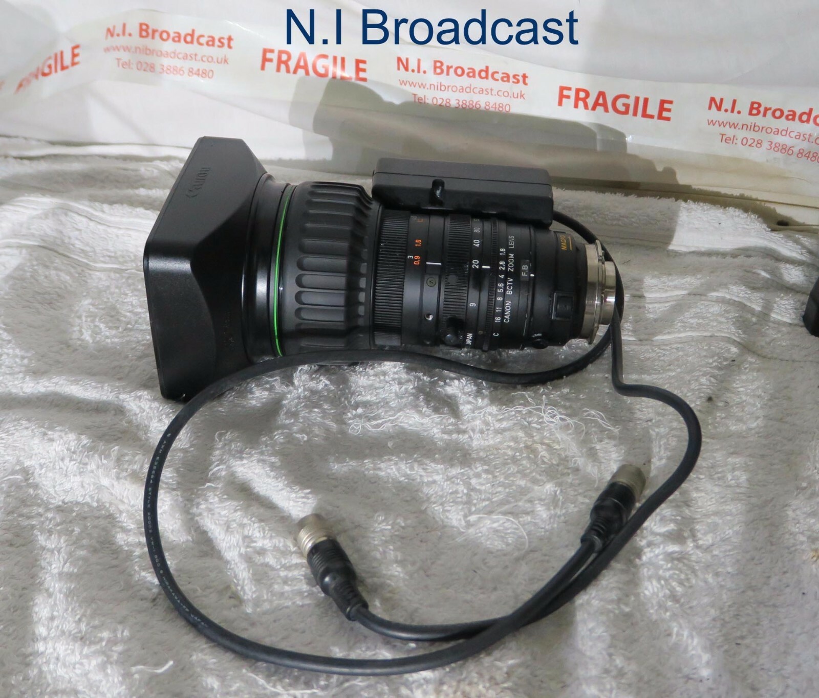 Canon yh19x6.7 kts ix12 1/2" lens for CCTV / PTZ cameras  19x zoom  6.7mm wide