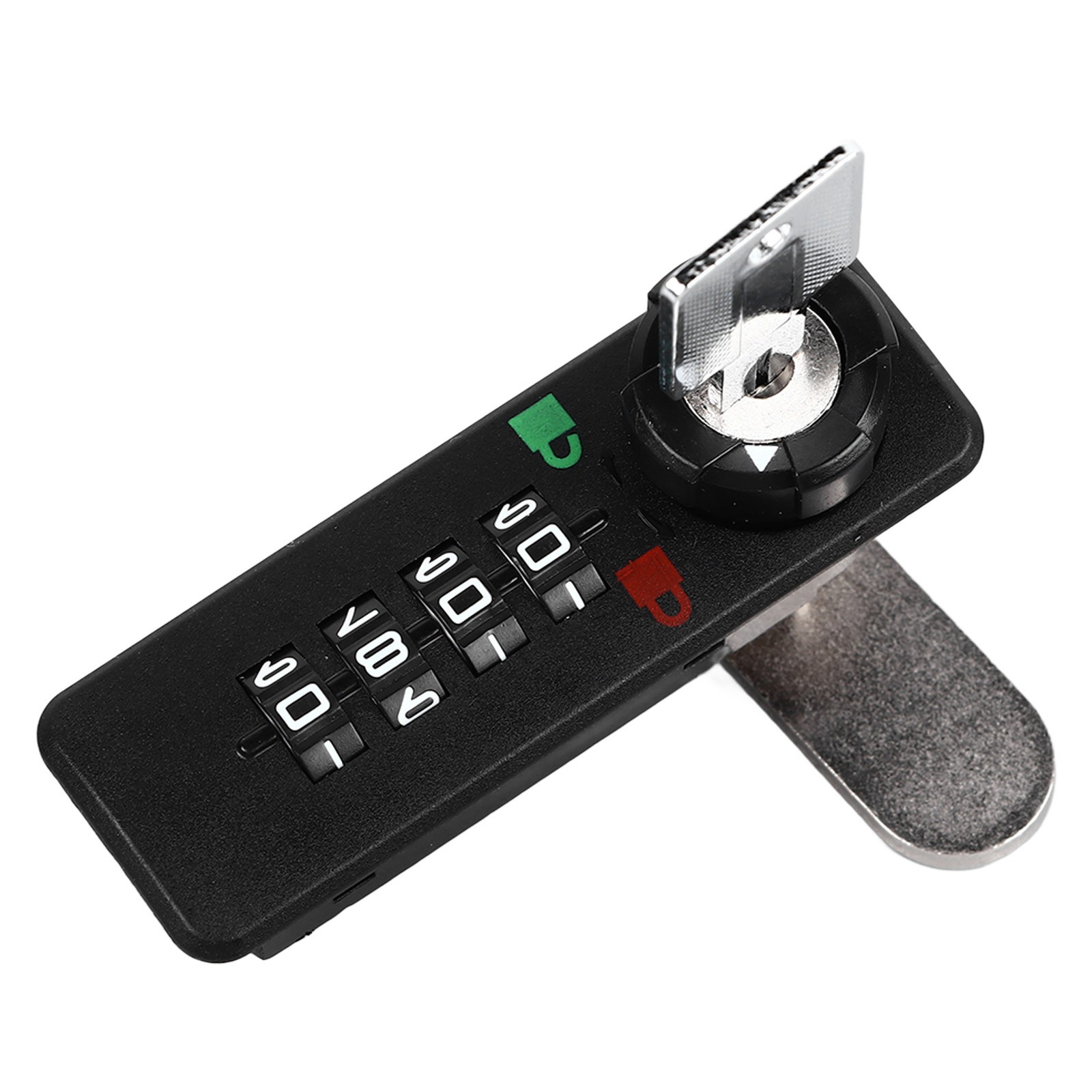 4 Digit Mechanical Dial Combination Lock For Secure Cabinet Protection Premium