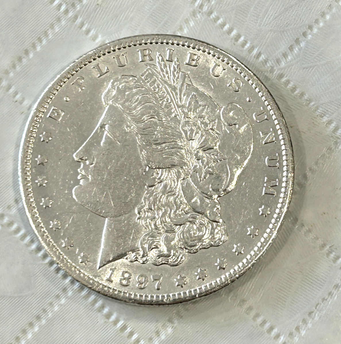 1897-S Morgan Silver Dollar
