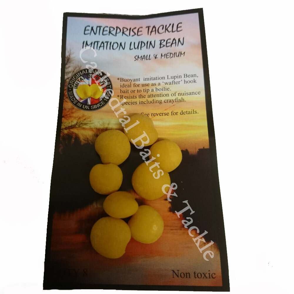 Enterprise Tackle Sml & Med Pop-up Lupin Beans Bait Carp Barbel Coarse Fishing