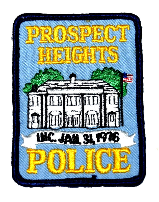 PROSPECT HEIGHTS – POLICE - ILLINOIS IL Sheriff Police Patch COURTHOUSE USED 4”