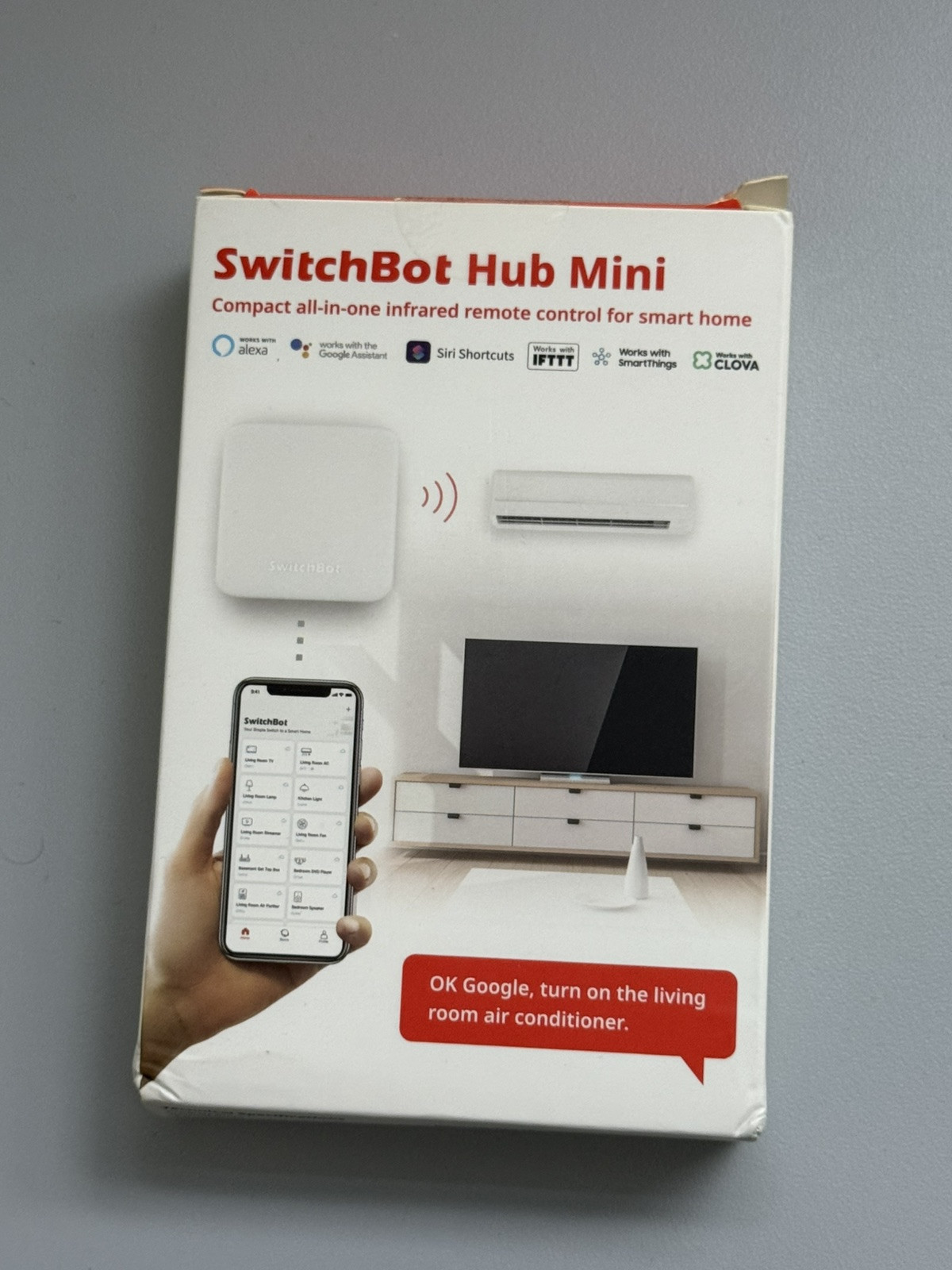 SwitchBot Hub Mini — Infrared Remote Control for Smart Home  (NEW)