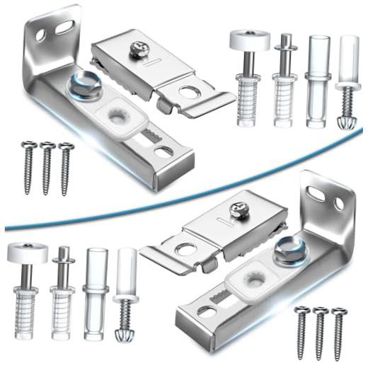 Bifold Door Hardware Kits Repair Closet Sliding Folding Accordion Barn 2 Pack