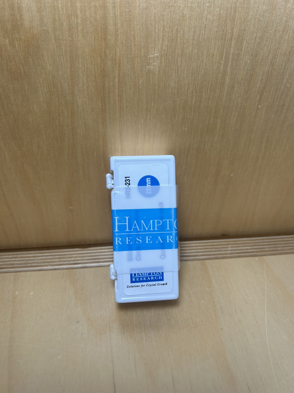 HAMPTON RESEARCH HR3-231 SILICONIZED 22mm ROUND COVER SLIDES